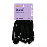 GIMME Big Energy Hair Bands for Thick Hair - Black, 10 count-843370081480-LR-361475-1-LR eShop