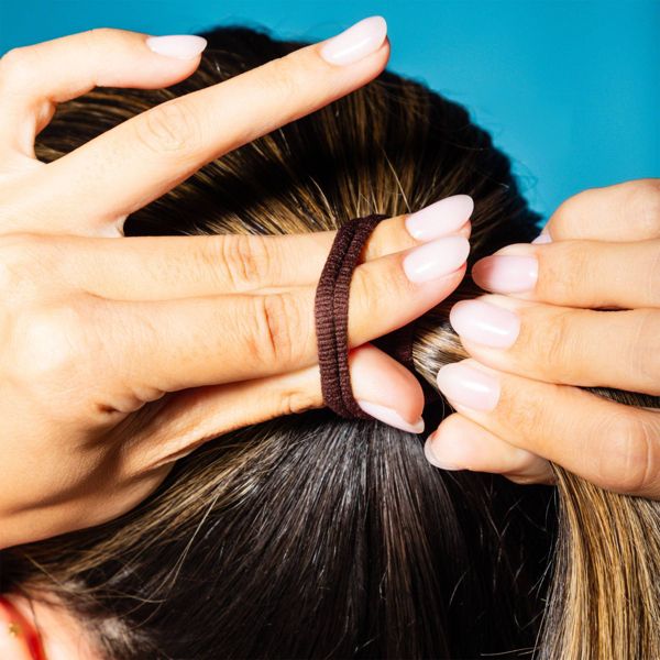 GIMME Bounce Back Hair Bands for Medium Hair - Dark Brown, 12 count-843370081770-LR-361476-2-LR eShop