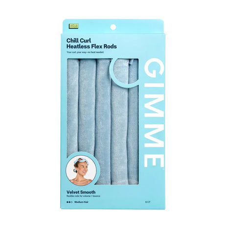 GIMME Chill Curl Heatless Flex Rods for Volume and Bounce - Medium Hair, 6 count-843370084085-LR-361500-1-LR eShop