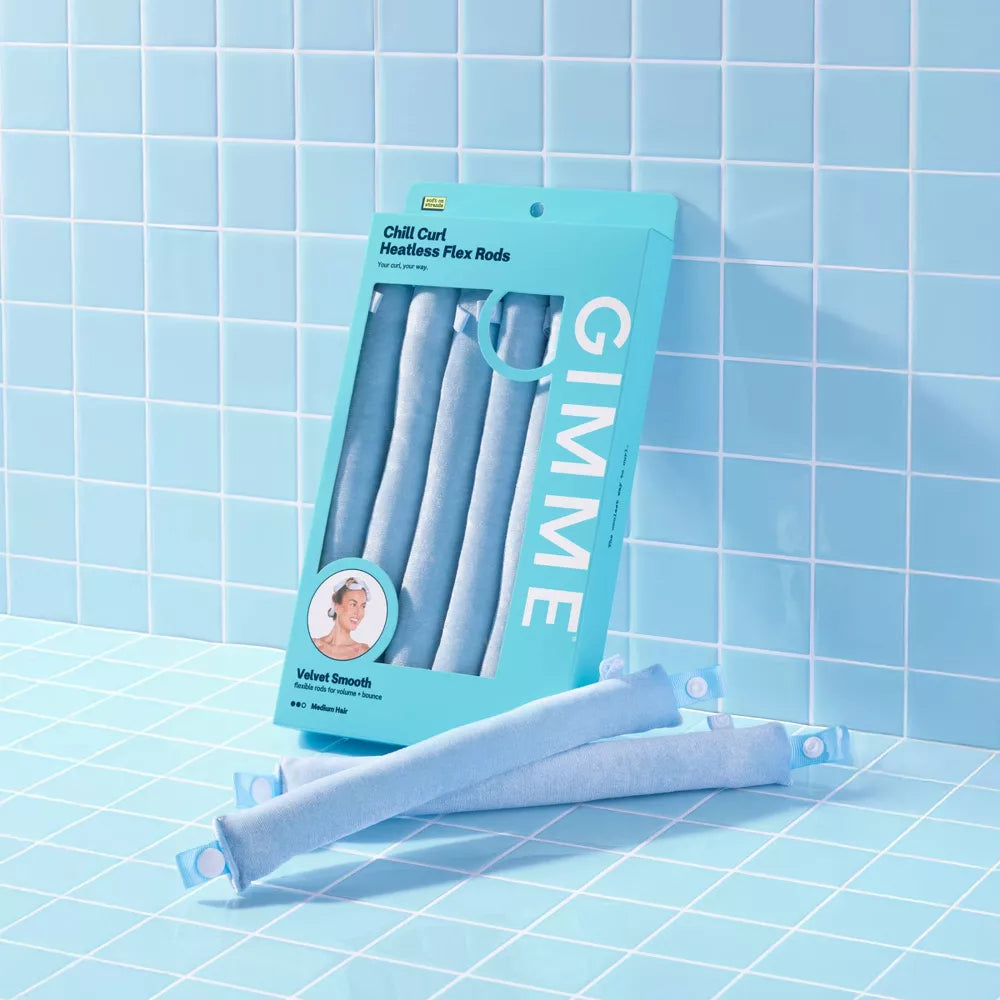 GIMME Chill Curl Heatless Flex Rods for Volume and Bounce - Medium Hair, 6 count-843370084085-LR-361500-7-LR eShop