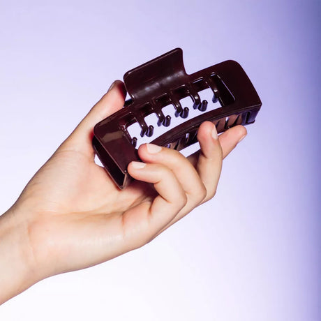 GIMME Double Down Claw Clips for Thick Hair - Brown and Cream, 2 count-843370080582-LR-361472-2-LR eShop
