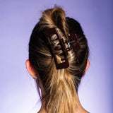 GIMME Double Down Claw Clips for Thick Hair - Brown and Cream, 2 count-843370080582-LR-361472-5-LR eShop