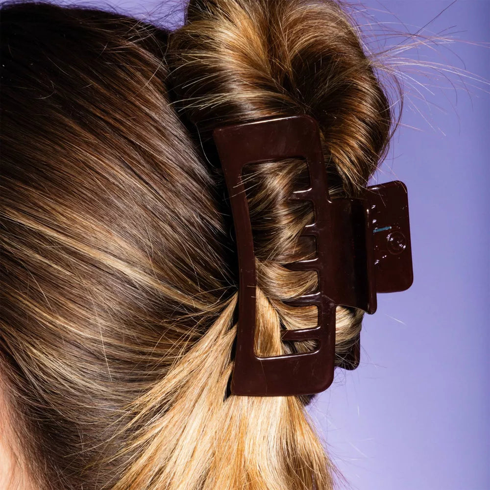 GIMME Double Down Claw Clips for Thick Hair - Brown and Cream, 2 count-843370080582-LR-361472-6-LR eShop