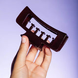 GIMME Double Down Claw Clips for Thick Hair - Brown and Cream, 2 count-843370080582-LR-361472-8-LR eShop