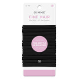GIMME Fine Hair Firm Hold + All Day Comfort Hair Bands - Black, 12 count-843370073829-LR-361063-1-LR eShop