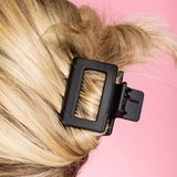 GIMME Fine Hair Square Extra Grip Claw Clip - Tan and Black, 2 count-843370080292-LR-361071-4-LR eShop