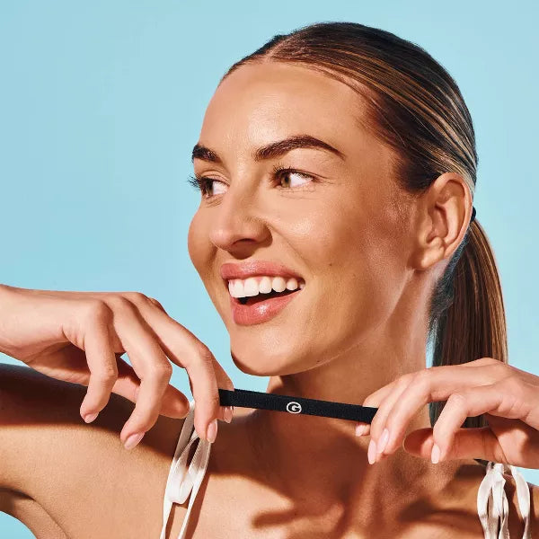 GIMME Medium Hair Firm Hold + All Day Comfort Hair Bands - Black, 12 count-843370073775-LR-361062-3-LR eShop