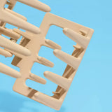 GIMME Medium Square Double Teeth Claw Clip Duo - Black and Tan, 2 count-843370083118-LR-361485-3-LR eShop