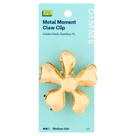 GIMME Metal Moment Gold Blossom Claw Clip for Medium Hair-843370083873-LR-361494-1-LR eShop