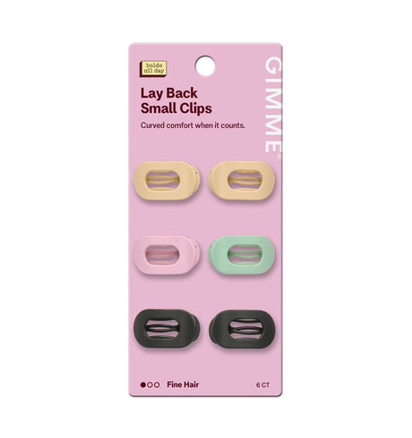 GIMME Small Lay Flat Claw Clips - Assorted, 6 count-843370082975-LR-361483-1-LR eShop