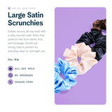 GIMME Sweet Dreams Large Satin Scrunchies - Assorted Colors, 4 count-843370083620-LR-361488-2-LR eShop