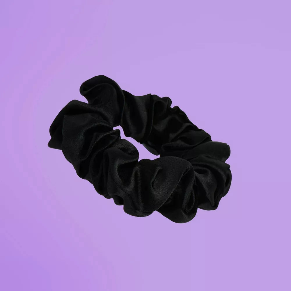 GIMME Sweet Dreams Large Satin Scrunchies - Black, 4 count-843370083774-LR-361492-3-LR eShop