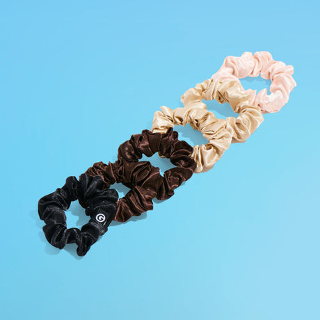 GIMME Sweet Dreams Medium Satin Scrunchies - Assorted Colors, 6 count-843370083767-LR-361491-2-LR eShop