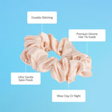 GIMME Sweet Dreams Medium Satin Scrunchies - Black, 6 count-843370083743-LR-361490-4-LR eShop