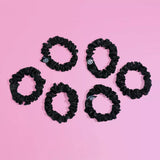 GIMME Sweet Dreams Satin Scrunchies for Fine Hair - Black, 6 count-843370083736-LR-361489-4-LR eShop