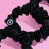 GIMME Sweet Dreams Satin Scrunchies for Fine Hair - Black, 6 count-843370083736-LR-361489-5-LR eShop