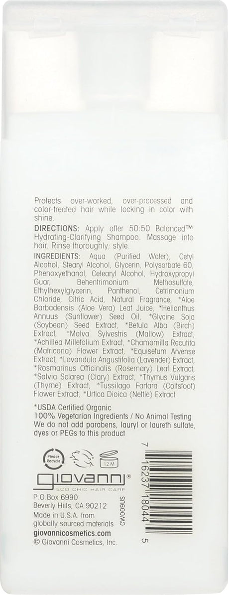 Giovanni 50:50 Balanced Hydrating Calming Conditioner for Normal to Dry Hair, 2 oz-716237180445-LR-351325-2-LR eShop
