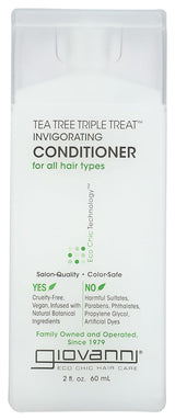 Giovanni Tea Tree Triple Treat Invigorating Conditioner - Rosemary, 2 oz-716237180421-LR-351324-1-LR eShop