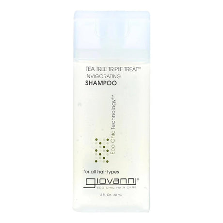 Giovanni Tea Tree Triple Treat Invigorating Shampoo - Eucalyptus & Rosemary, 2 oz-716237180407-LR-351323-1-LR eShop