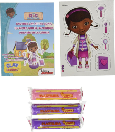 Giromax Clay Buddies Blister Pack Modeling Kits, Assorted-8436033306864-LR-275023-2-LR eShop