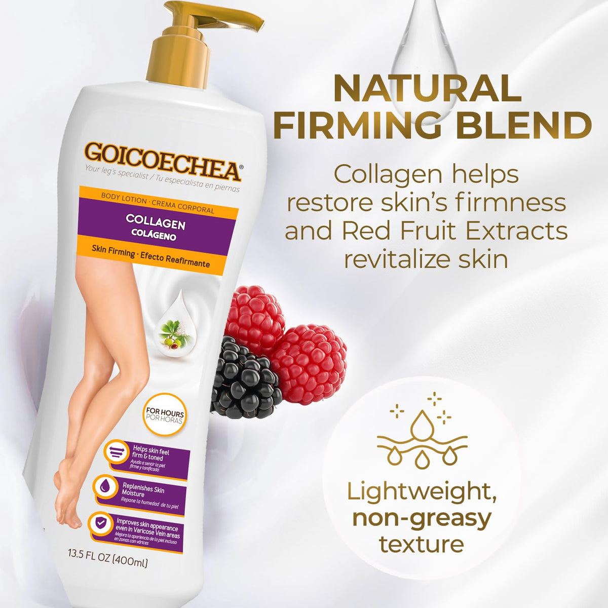 GOICOECHEA Skin Firming Cream with Collagen Elastin, 13.5 oz-650066001727-LR-355696-6-LR eShop