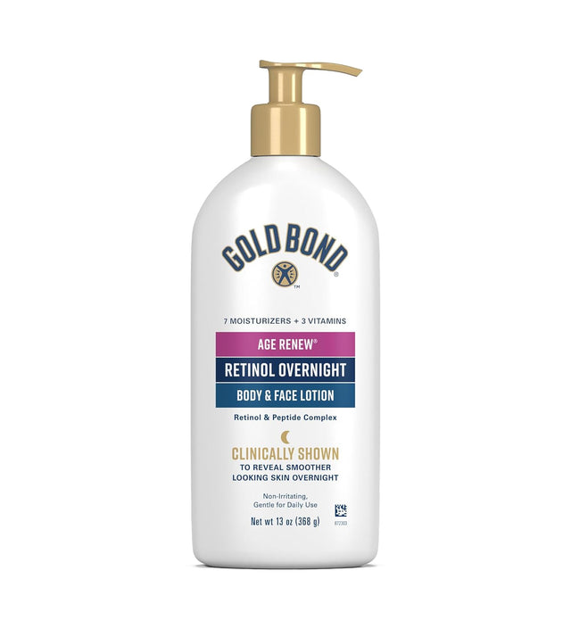 Gold Bond Age Renew Retinol Overnight Body & Face Lotion, 13 oz.-041167043325-LR-363880-1-LR eShop