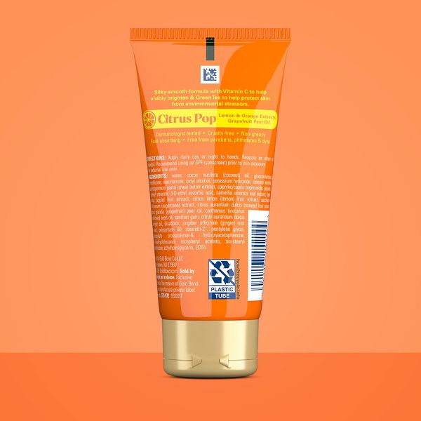 Gold Bond Citrus Pop Glowing Hand Cream, 24-Hour Hydration, 3 oz-041167042144-LR-363875-3-LR eShop