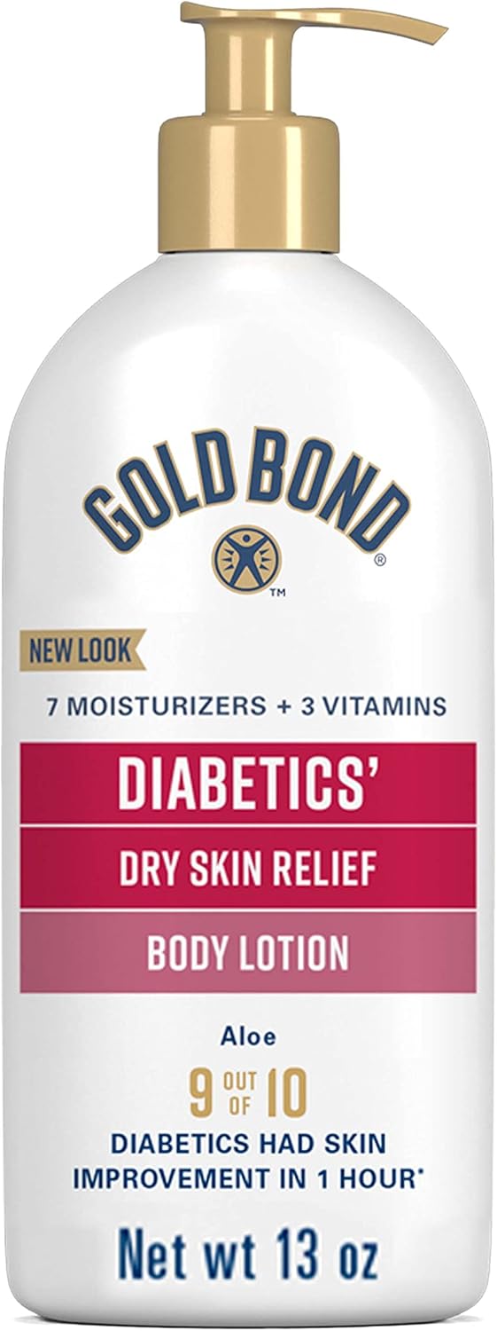 Gold Bond Diabetics' Dry Skin Relief Body Lotion, 13 oz., With Aloe-041167053508-LR-363883-1-LR eShop