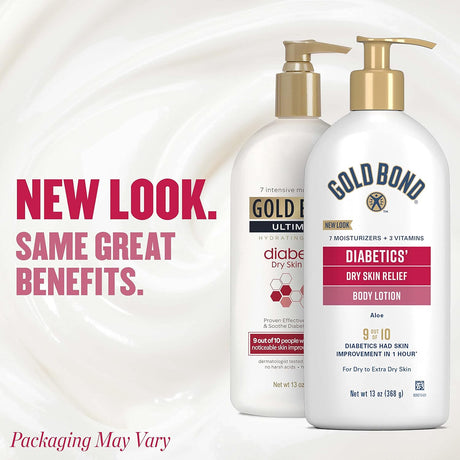 Gold Bond Diabetics' Dry Skin Relief Body Lotion, 13 oz., With Aloe-041167053508-LR-363883-2-LR eShop
