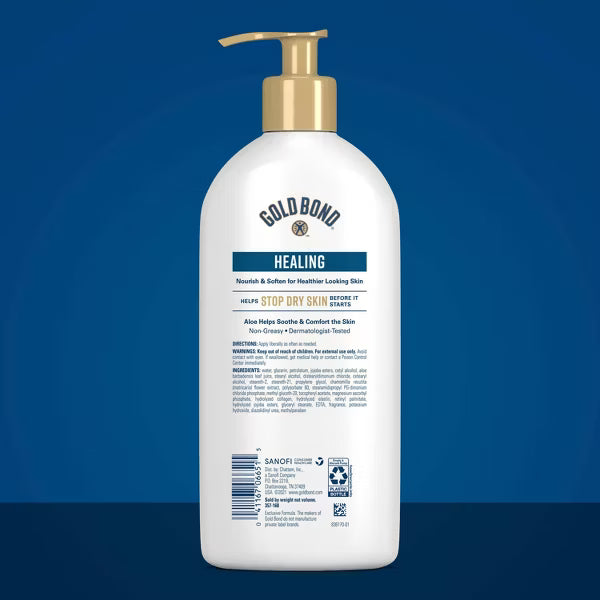 Gold Bond Healing Hydrating Lotion, 14 oz., With Aloe, 24HR Hydration-041167066515-LR-363885-2-LR eShop