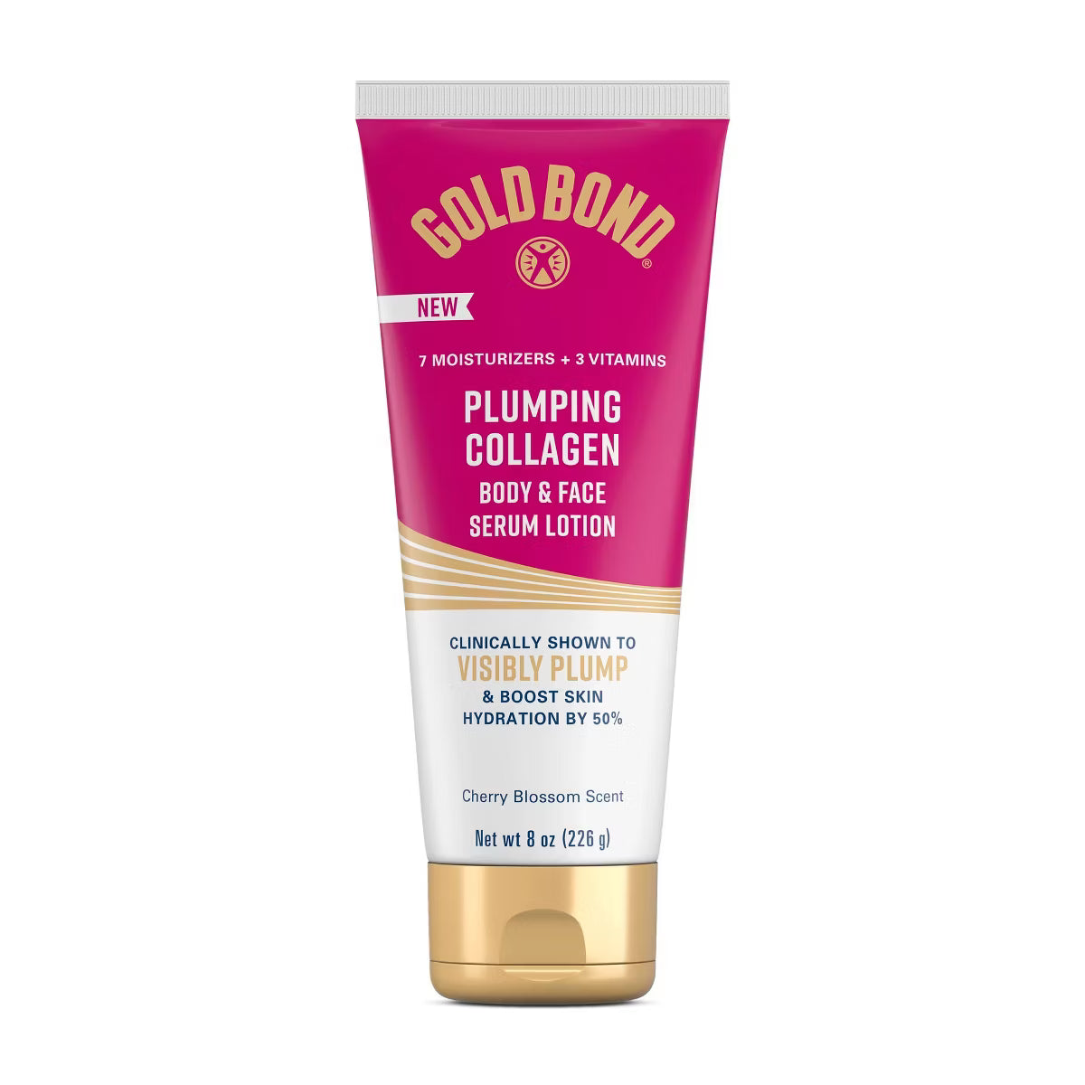 Gold Bond Plumping Collagen Body and Face Serum Lotion, 8 oz-041167042502-LR-363877-1-LR eShop