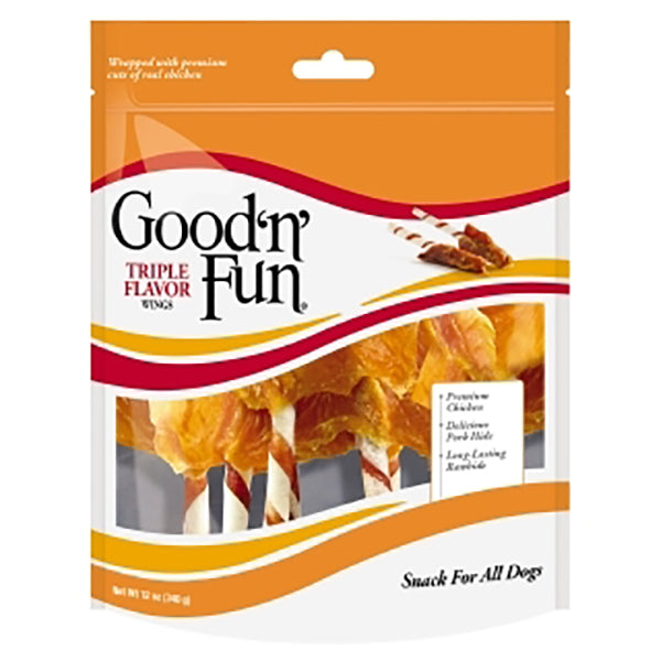 Good ‘n’ Fun Gourmet Triple Flavor Wings Chews, 12 oz-091093941301-LR-330429-1-LR eShop