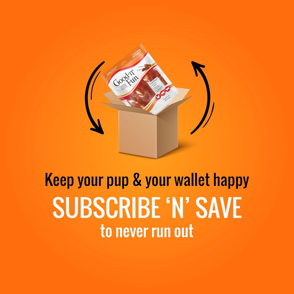 Good ‘n’ Fun Gourmet Triple Flavor Wings Chews, 12 oz-091093941301-LR-330429-7-LR eShop