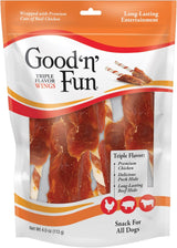 Good 'n' Fun Gourmet Triple Flavor Wings Dog Treats, 4 oz-091093833361-LR-275348-1-LR eShop
