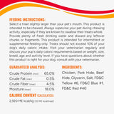 Good 'n' Fun Gourmet Triple Flavor Wings Dog Treats, 4 oz-091093833361-LR-275348-4-LR eShop