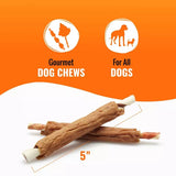 Good 'n' Fun Ribs Rawhide with Beef, Chicken and Pork Flavor Dog Treats, 12 oz-091093941295-LR-330428-12-LR eShop