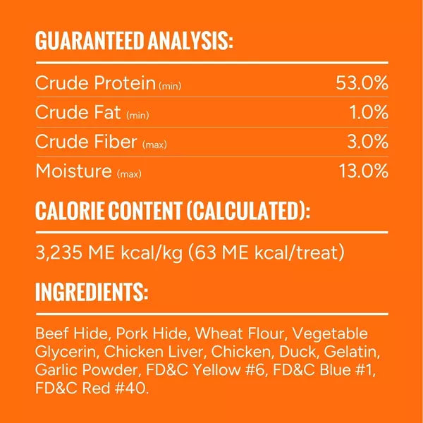 Good 'n' Fun Triple Flavor Blast with Chicken, Duck and Liver Rawhide Dog Treats-091093946245-LR-357337-8-LR eShop