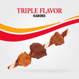 Good 'n' Fun Triple Flavored Rawhide Kabobs for Dogs, 36 count-091093941875-LR-348542-3-LR eShop