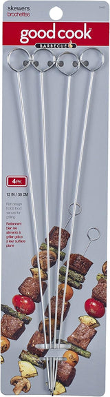 goodcook 12" Metal Skewers, 4 Count-076753244602-LR-228220-1-LR eShop