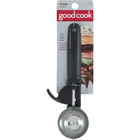 goodcook Deluxe Ice Cream Scoop with Comfortable Grip - Black, 2 oz-076753166607-LR-225659-1-LR eShop