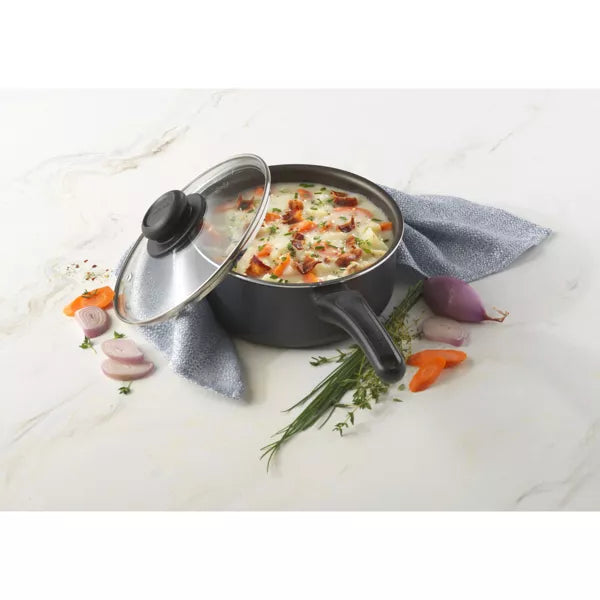 GoodCook Everyday Aluminum Nonstick Sauce Pan, 2 Quart-076753061476-LR-271978-5-LR eShop