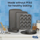 goodcook Everyday Mini Muffin Pan, 12-Cup-076753040327-LR-222099-12-LR eShop
