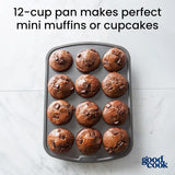 goodcook Everyday Mini Muffin Pan, 12-Cup-076753040327-LR-222099-5-LR eShop