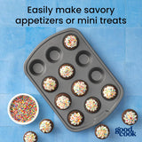 goodcook Everyday Mini Muffin Pan, 12-Cup-076753040327-LR-222099-6-LR eShop