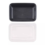 GoodCook Meal Prep 1 Compartment Rectangle Black Containers + Lids - 10 count-076753107839-LR-334570-5-LR eShop