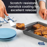 goodcook Premium Bakeware Brownie & Biscuit Pan, 11" X 7"-076753040129-LR-222055-6-LR eShop