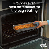 goodcook Premium Bakeware Brownie & Biscuit Pan, 11" X 7"-076753040129-LR-222055-8-LR eShop