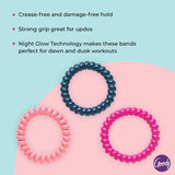 Goody Active Galaxy Jelly Bands Hair Coils - 3 Count, Assorted-041457180075-LR-341031-3-LR eShop