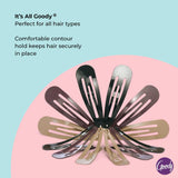 Goody Classics Contour Hair Snap Clips - Assorted Neutrals and Sizes, 12 count-041457802892-LR-132349-4-LR eShop