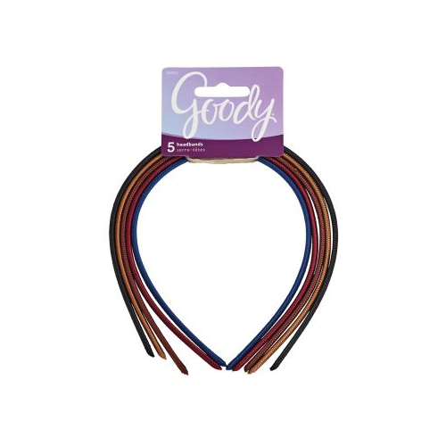 Goody Classics Shoestring Fabric Headband, 5 CT-041457840511-LR-143799-1-LR eShop